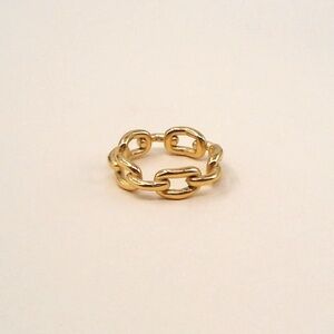 Gold Plated Chain Ring